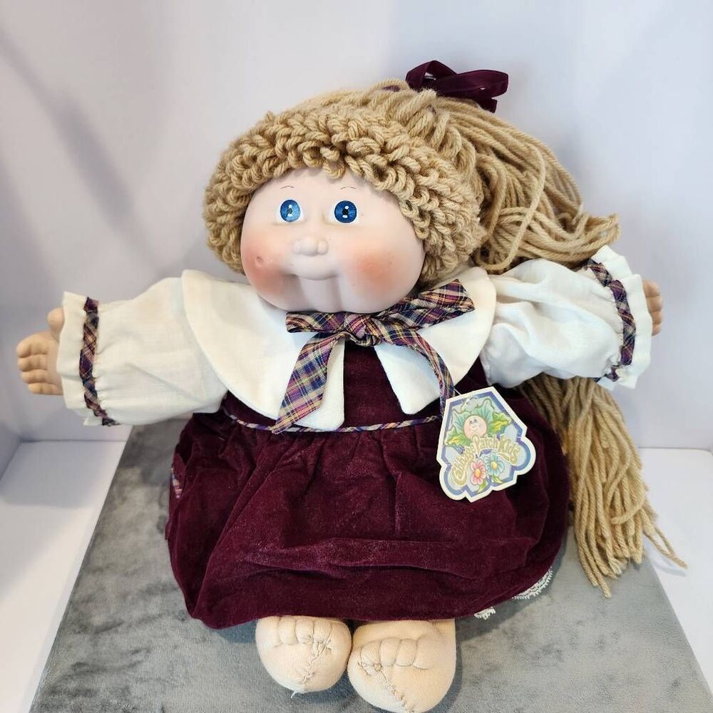 1985 Vintage DELLA FRANCES Porcelain Cabbage Patch Kids  Xavier Roberts
